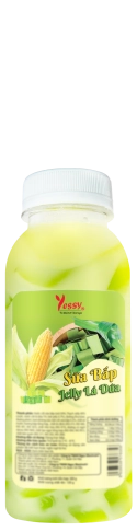 Sữa Bắp Jelly Lá Dứa