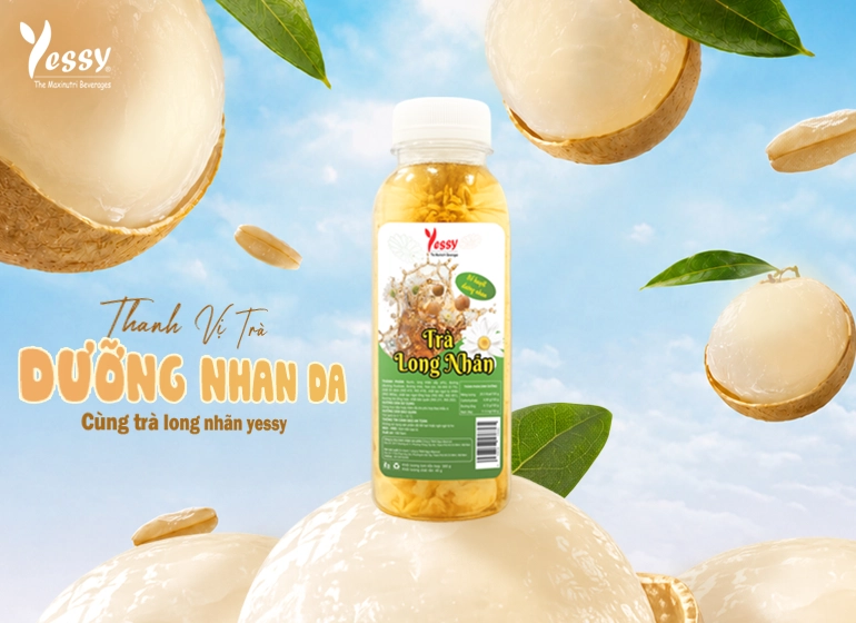 YESSY TRÀ LONG NHÃN: BÍ QUYẾT DƯỠNG NHAN VÀ THANH LỌC CƠ THỂ TỪ THIÊN NHIÊN