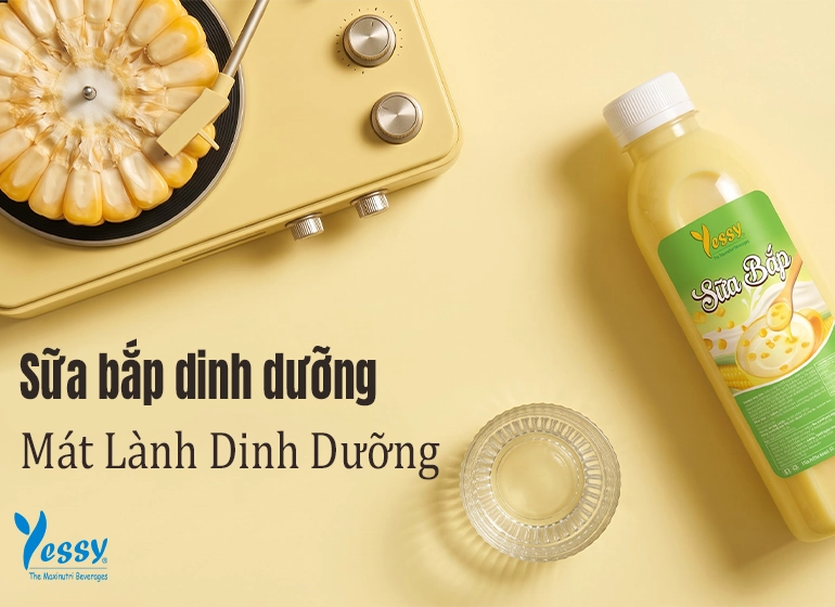 Đằng sau một chai sữa bắp của Yessy 